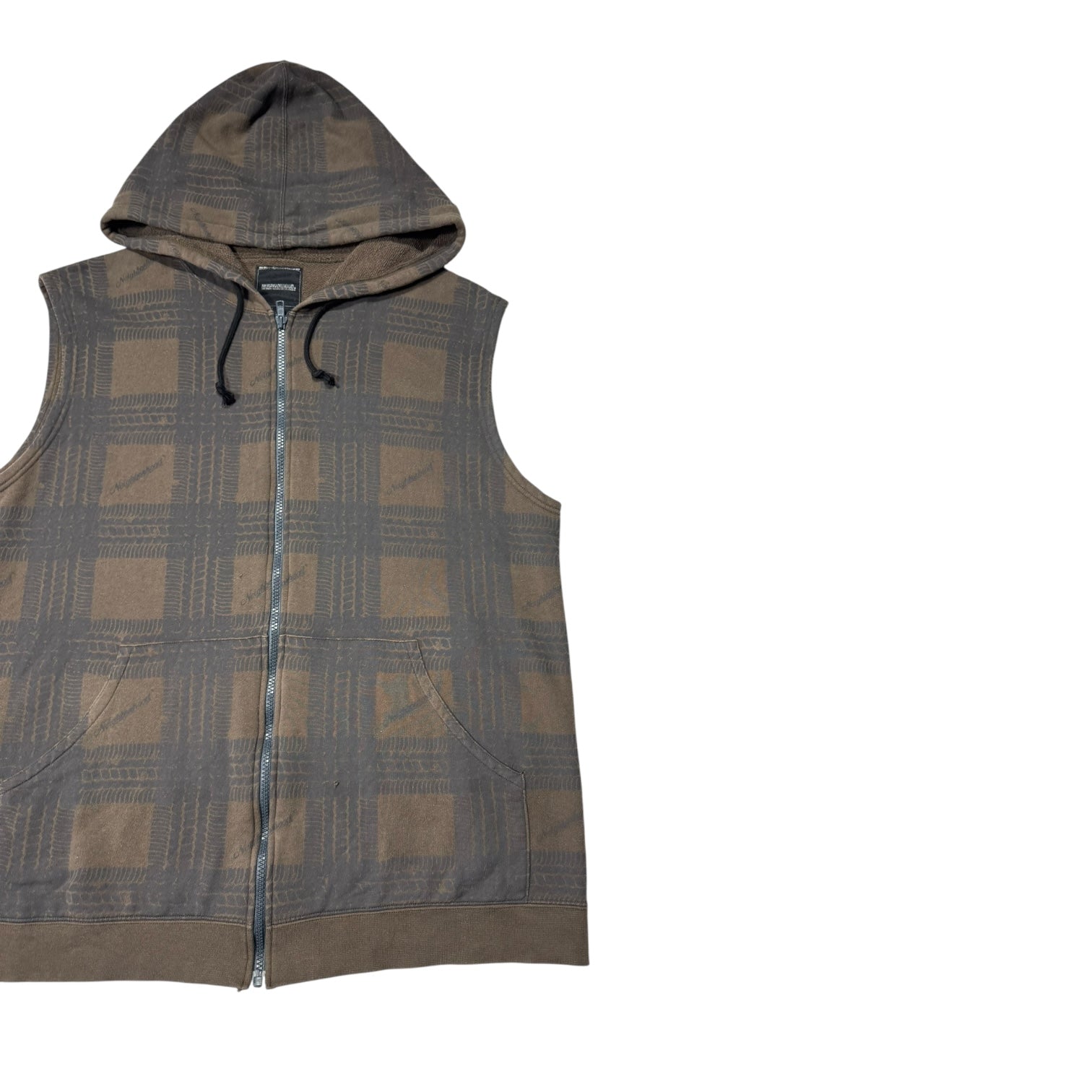 2002 neighborhood hoodie no sleeve