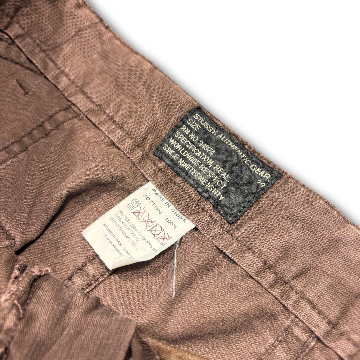 Stussy OLD Cargo pants Brown