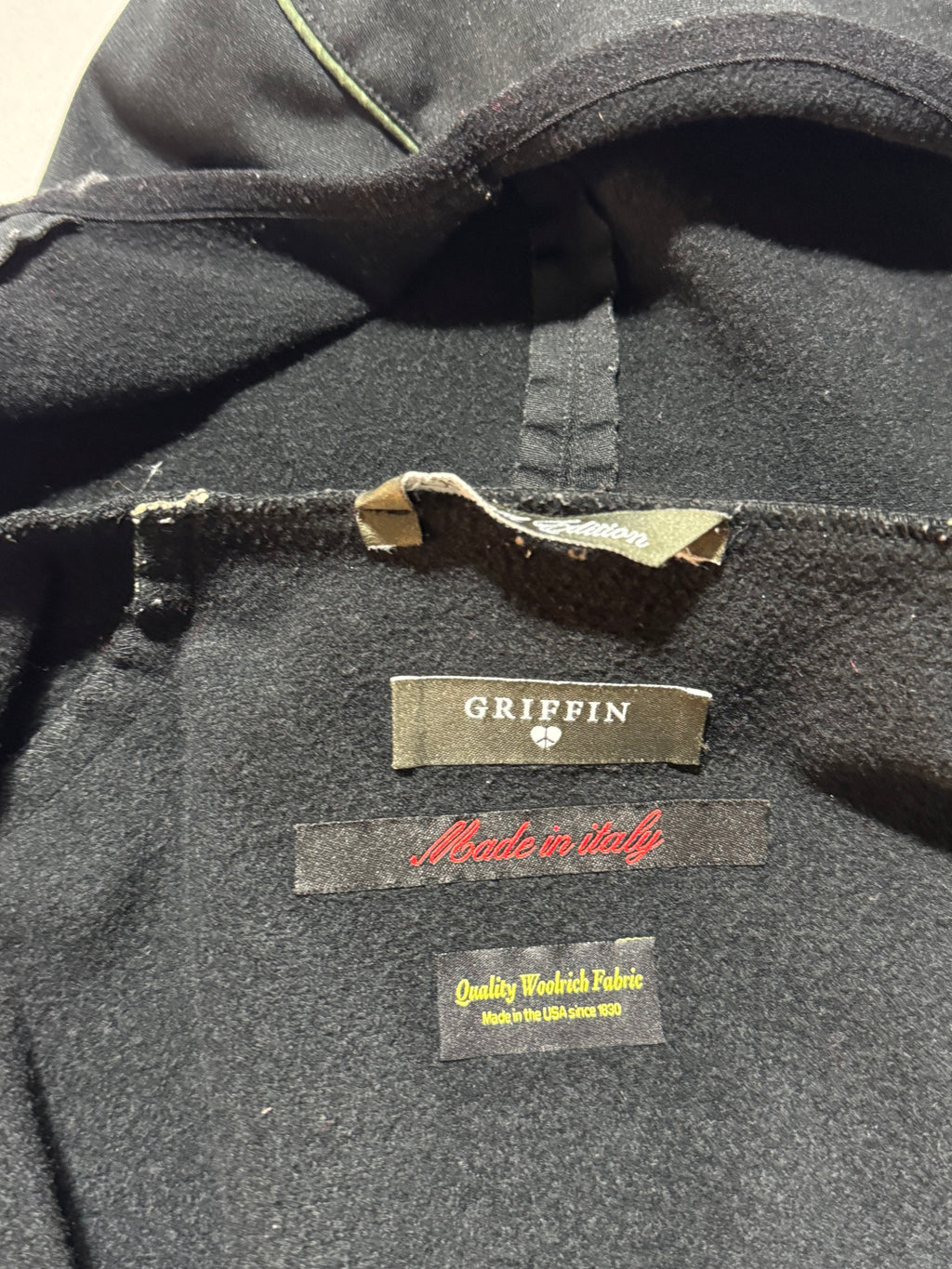 GRIFFIN Hybrid Plaid Tech Hoodie