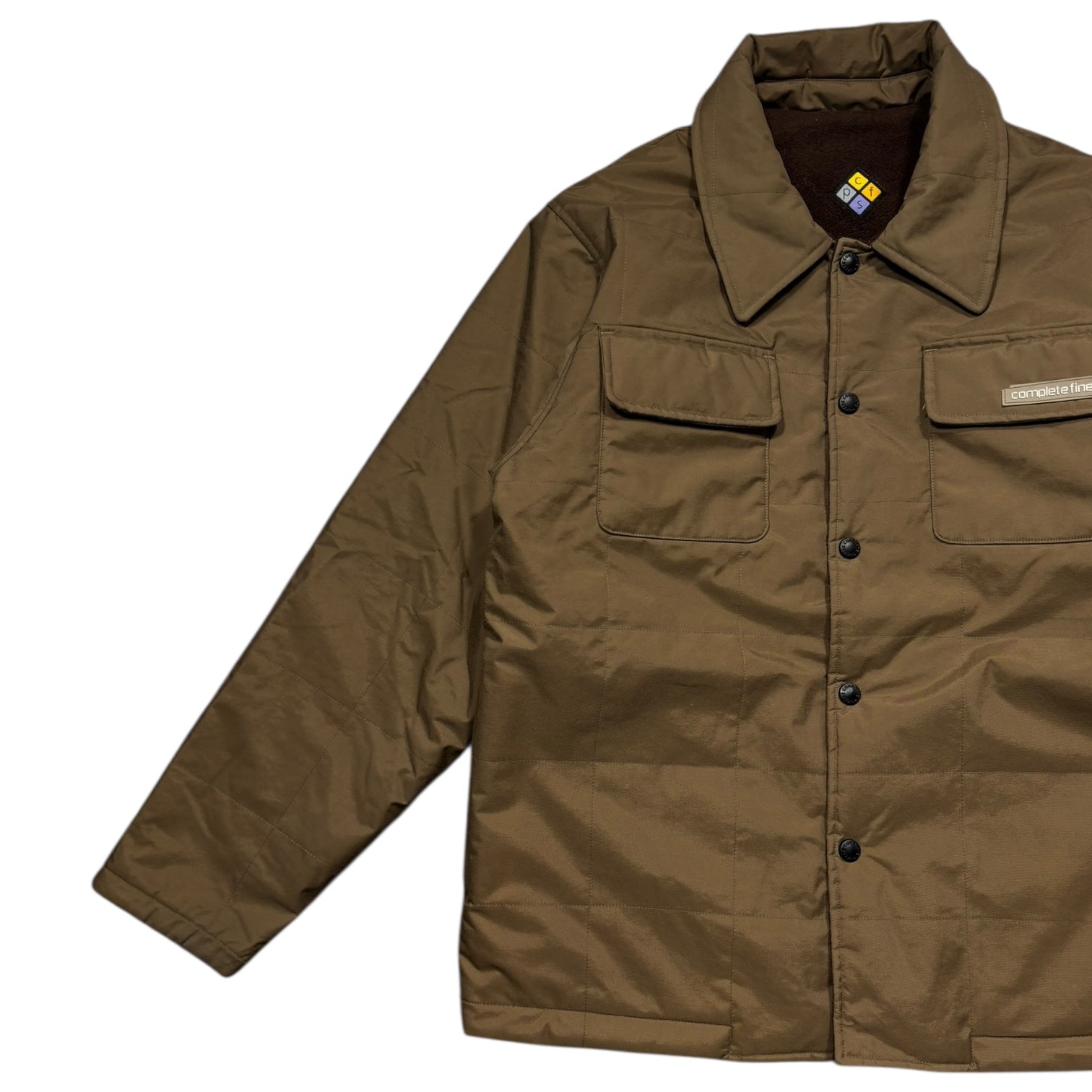 Complete Finess Brown Puffer Jacket