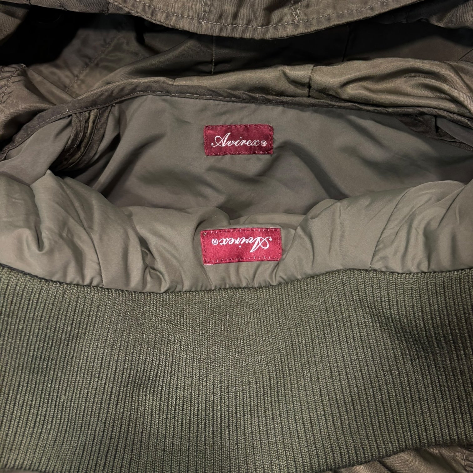 00s Avirex Gimmick Hooded Coat