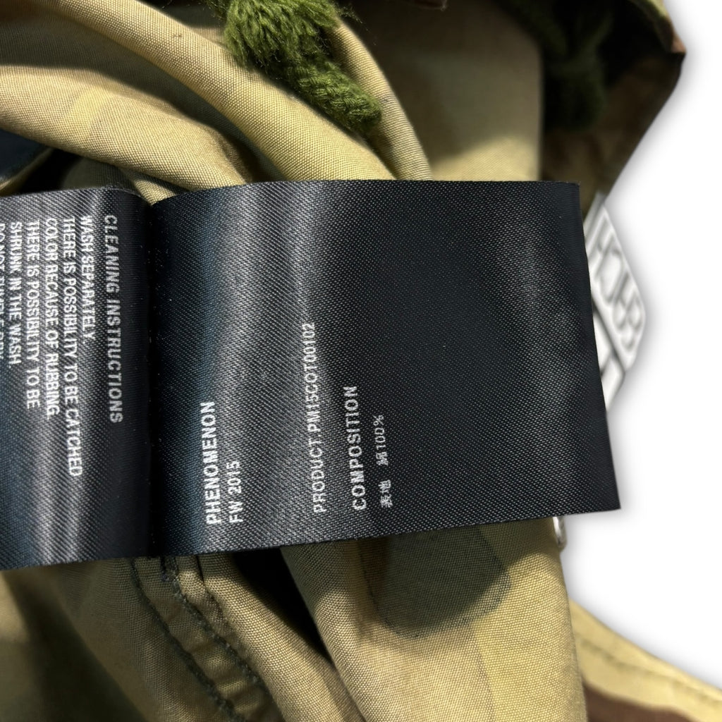 2015AW Phenomenon Camo Long Coat