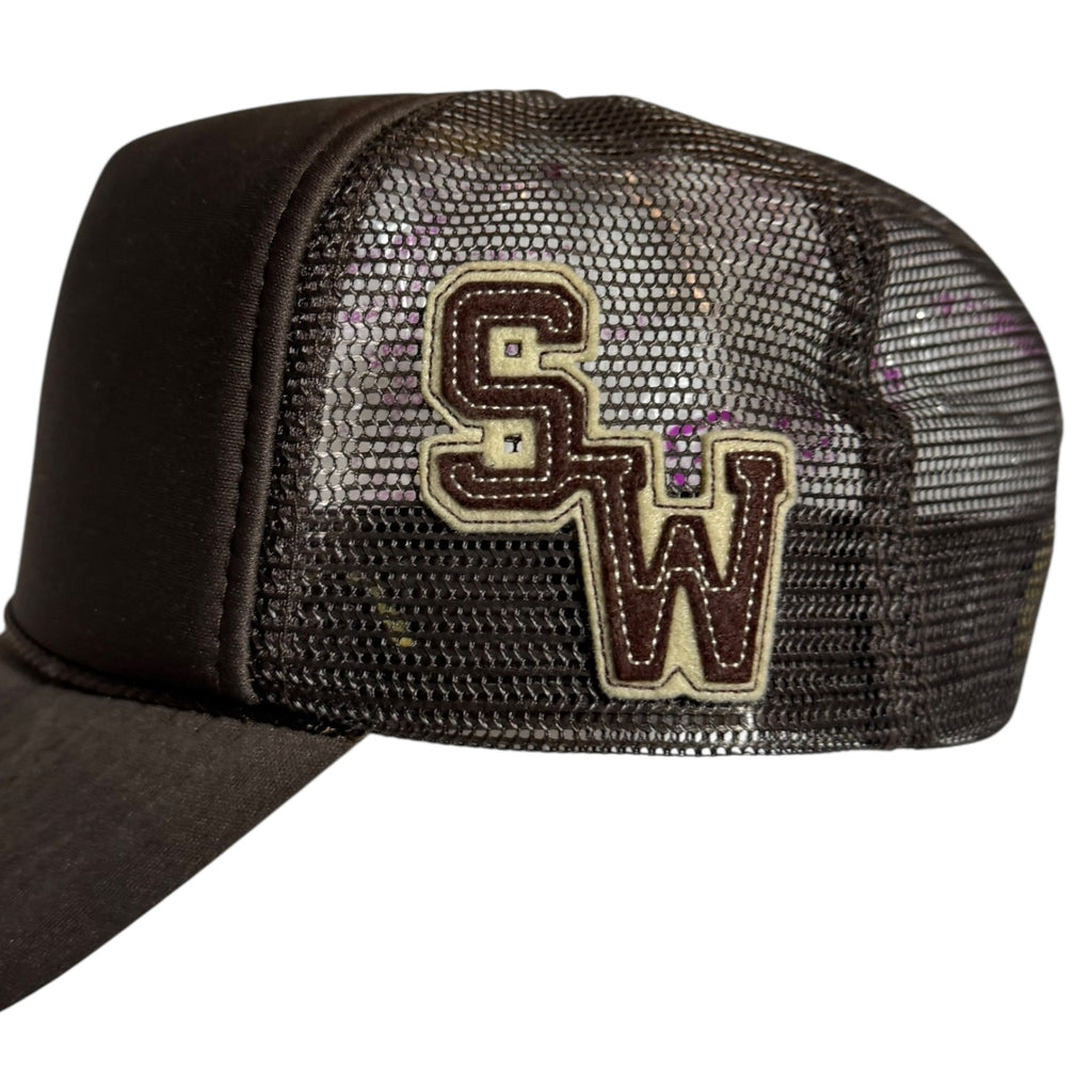 00s Swagger Logo Mesh Trucker Cap