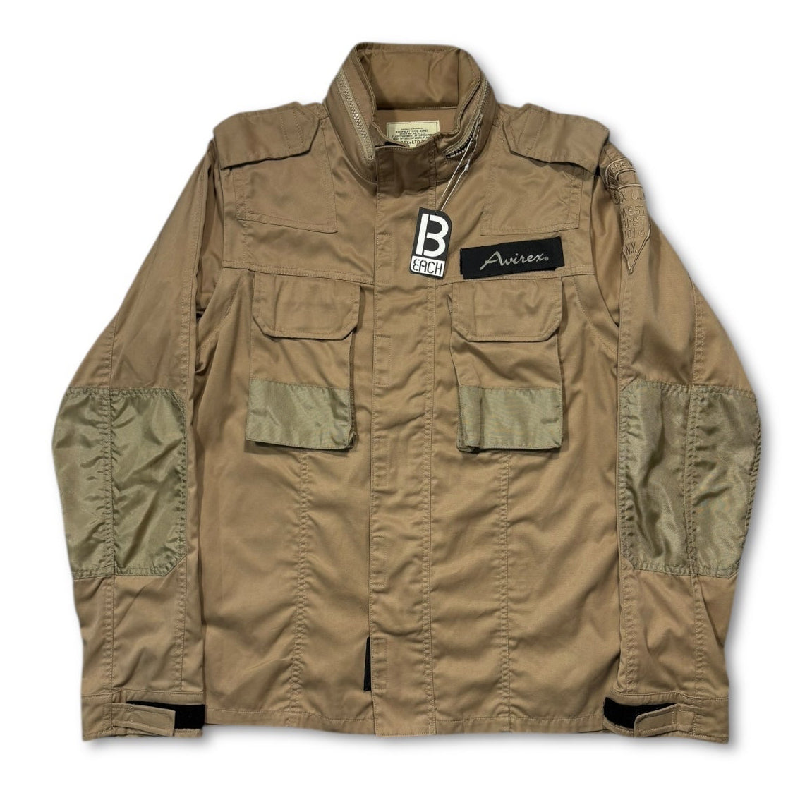 00s Avirex Technical Shirts Beige