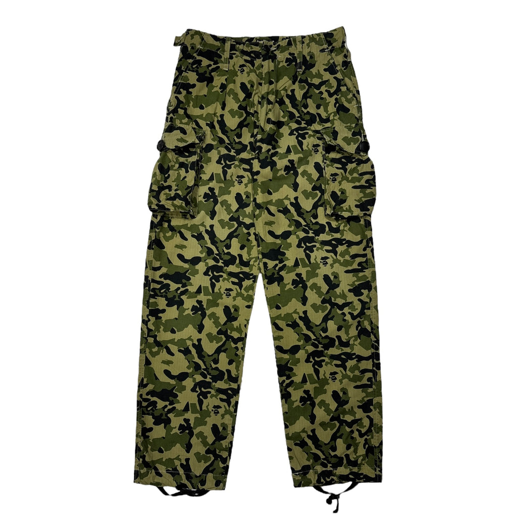 00s Bape head camo cargo
