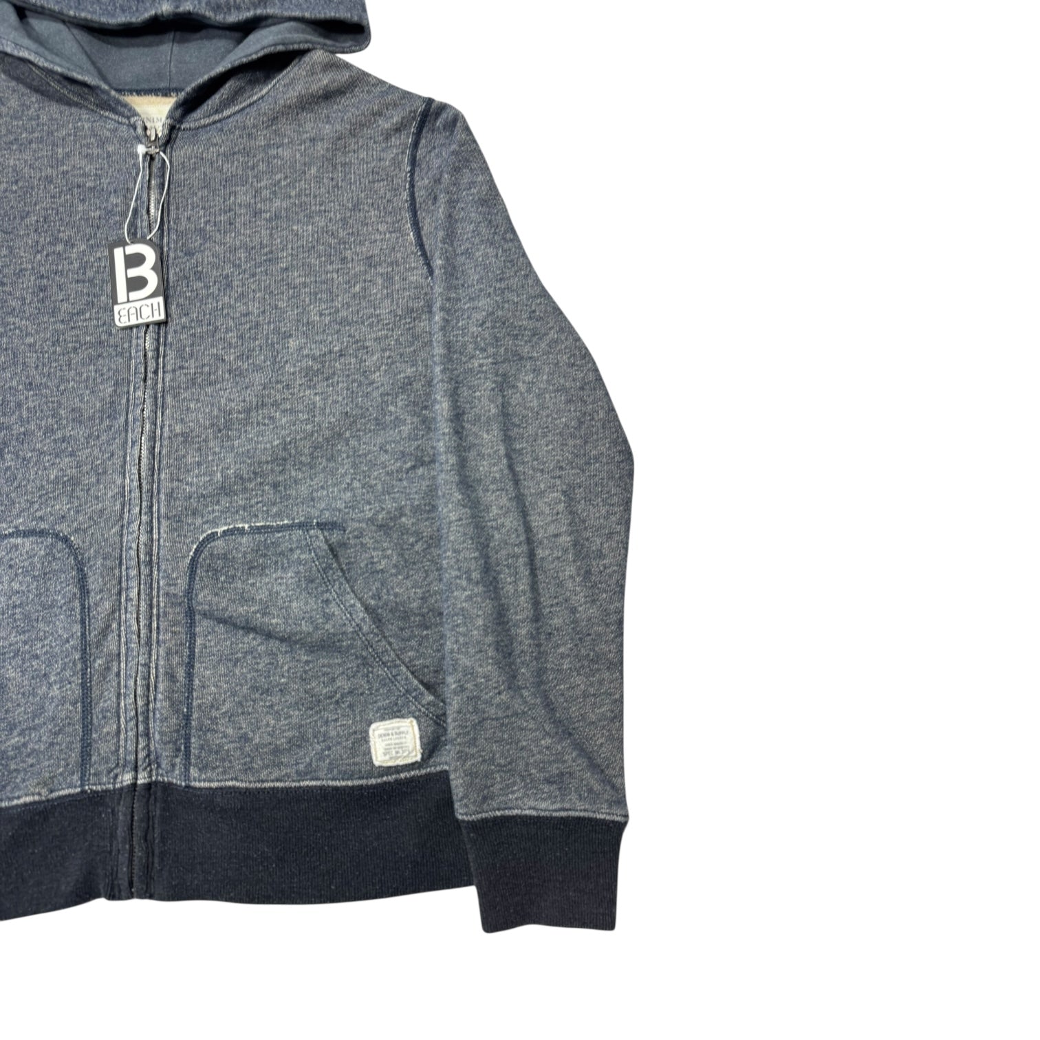 00s RALPH LAUREN US big flag Hoodie