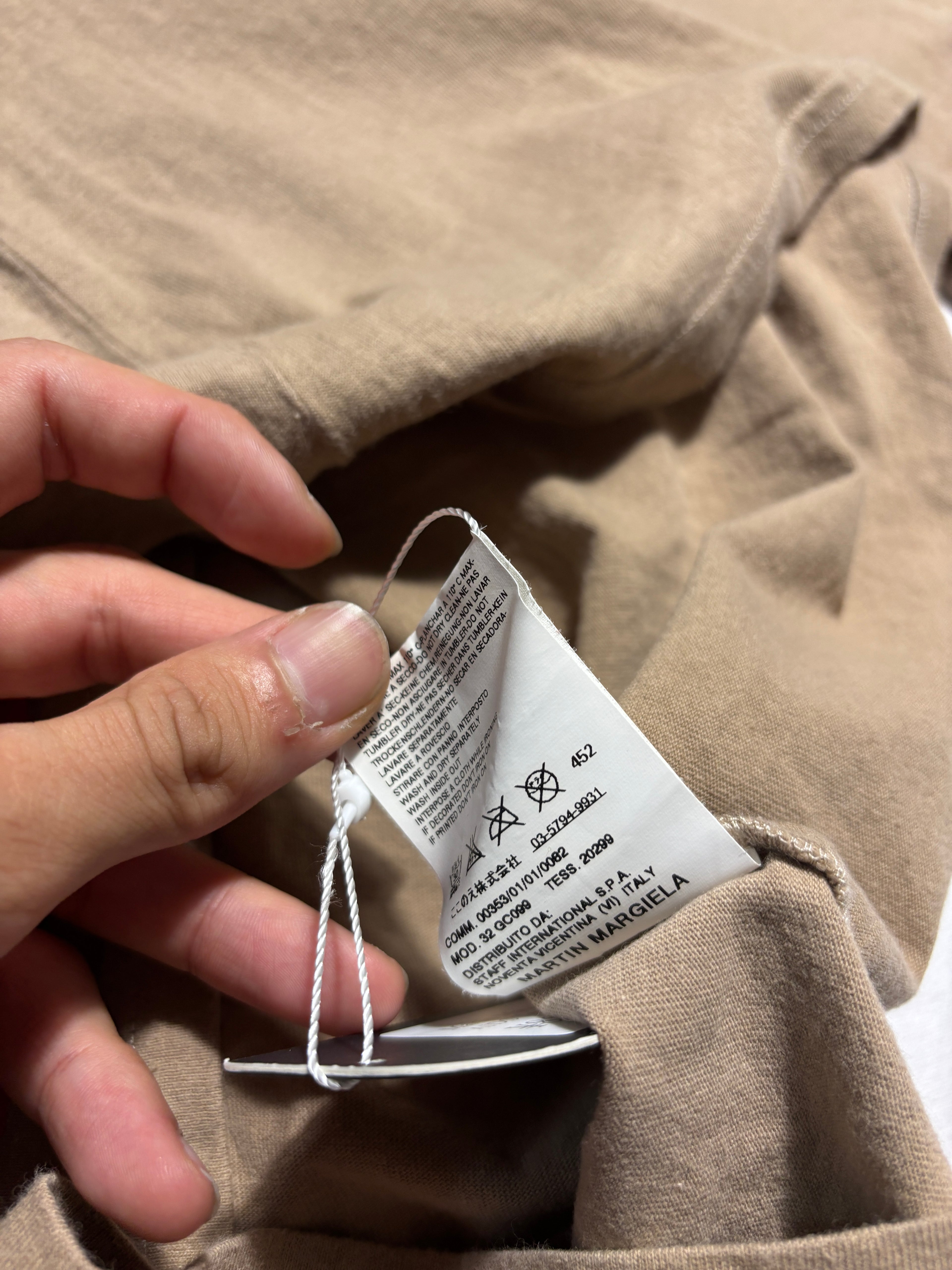 00s Martin Margiela AIDS Tee ココノエ期　Made in italy
