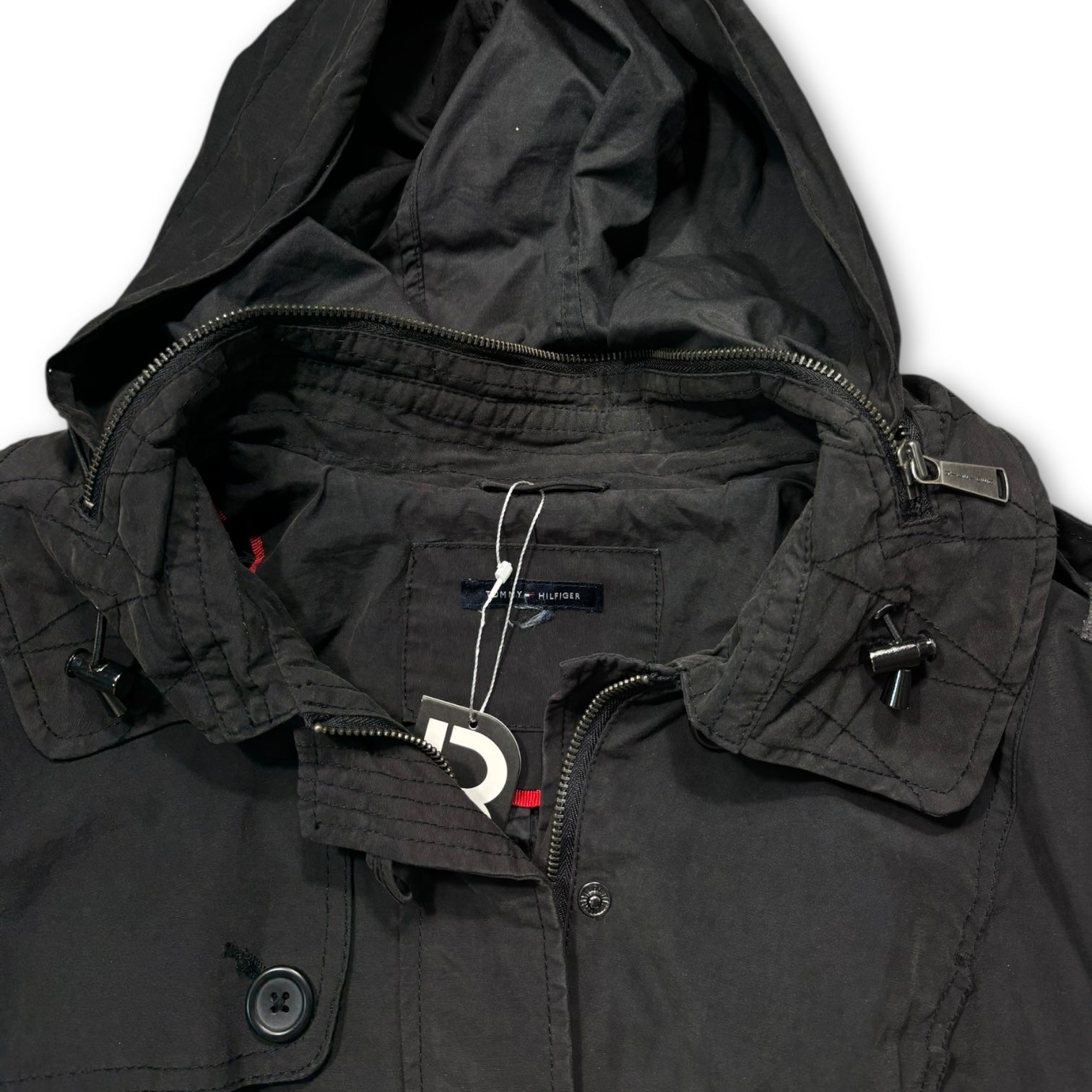 00s Tommy Gimmick Hooded Coat