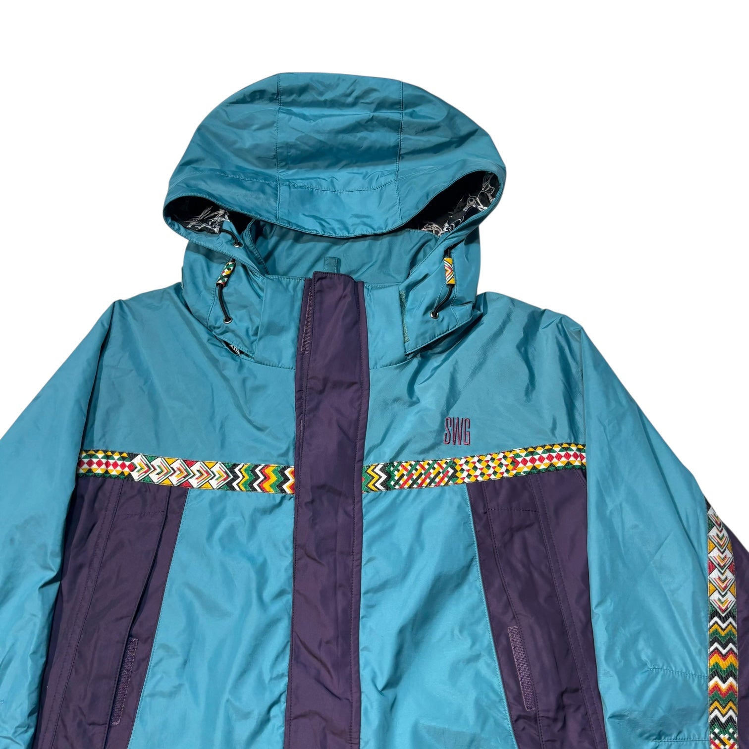 00s Swagger Nylon Beach Tech Jacket