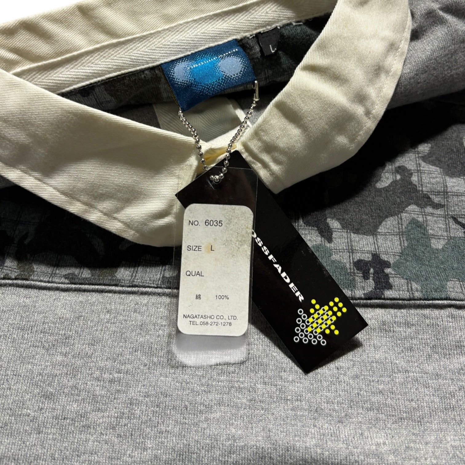 90s crossfader dead stock camo Polo