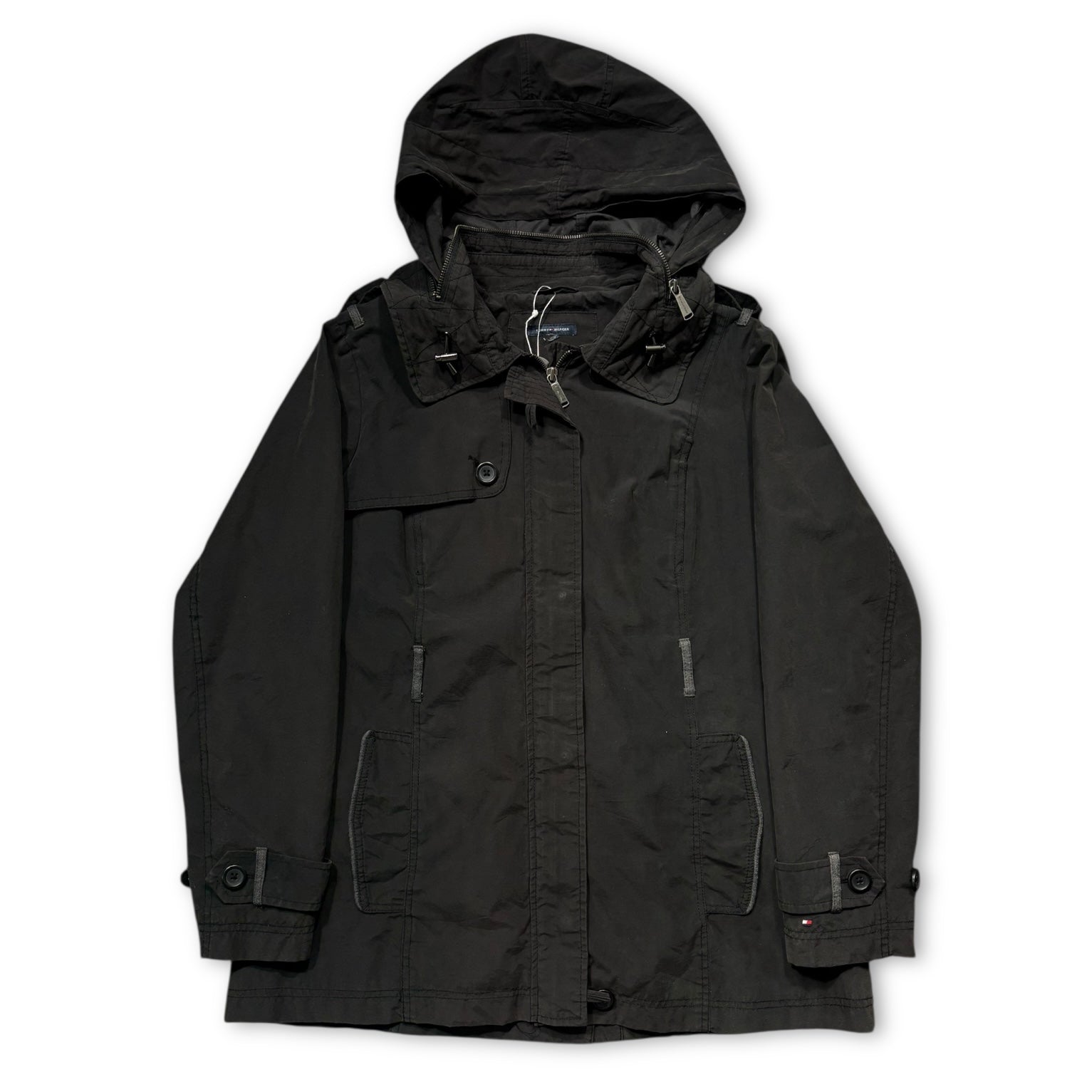 00s Tommy Gimmick Hooded Coat