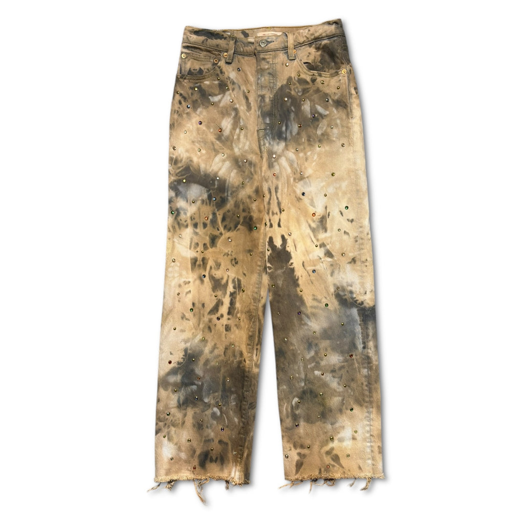 [13each remake]00s Levi's Studs Denim Breached