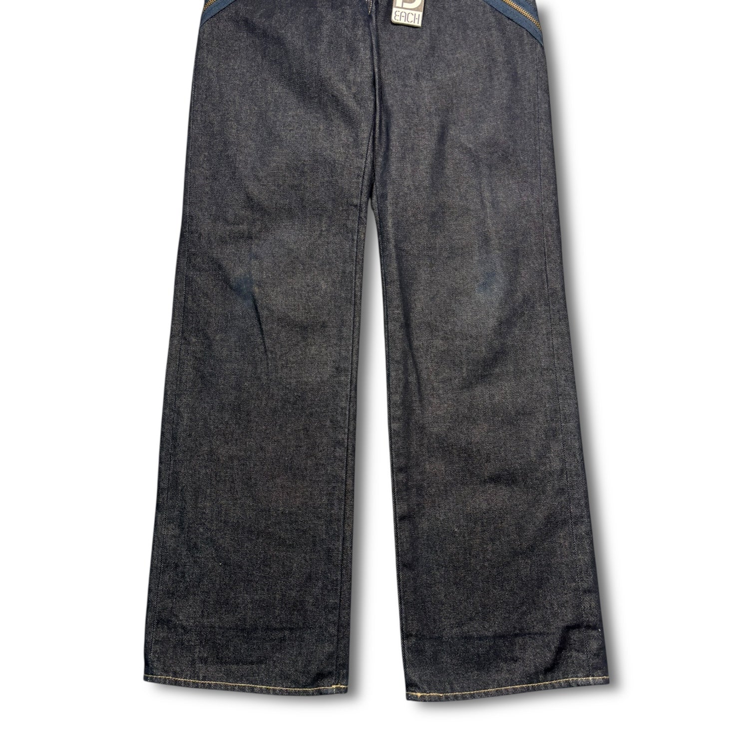 WASTBONE 00s Double Zip Denim cargo