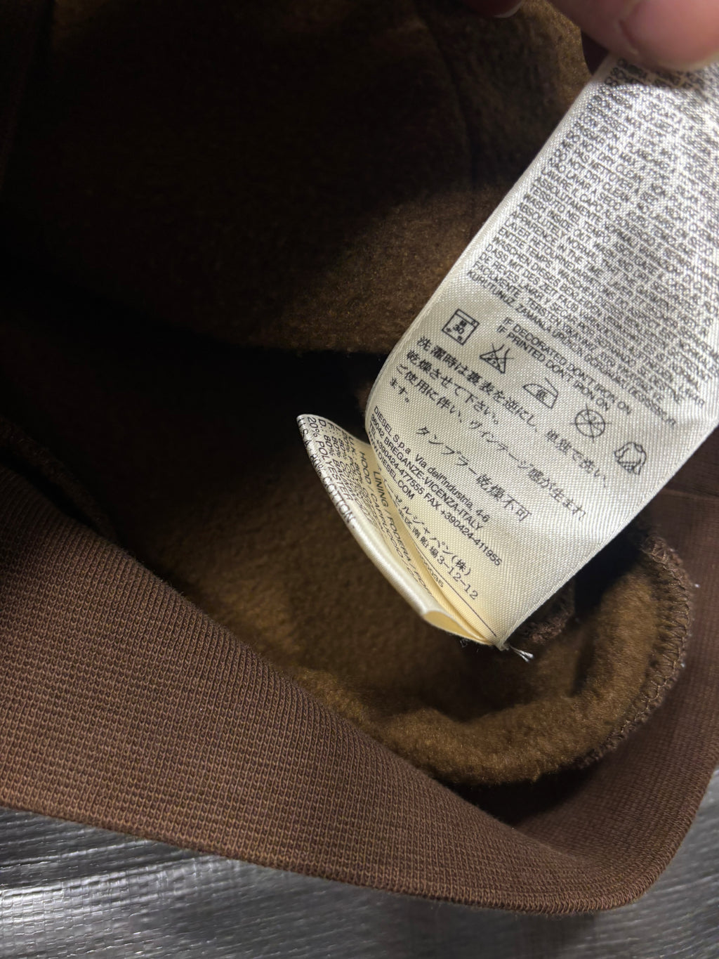 55DSL DIesel Hybrid Nylon Zip Hoodie