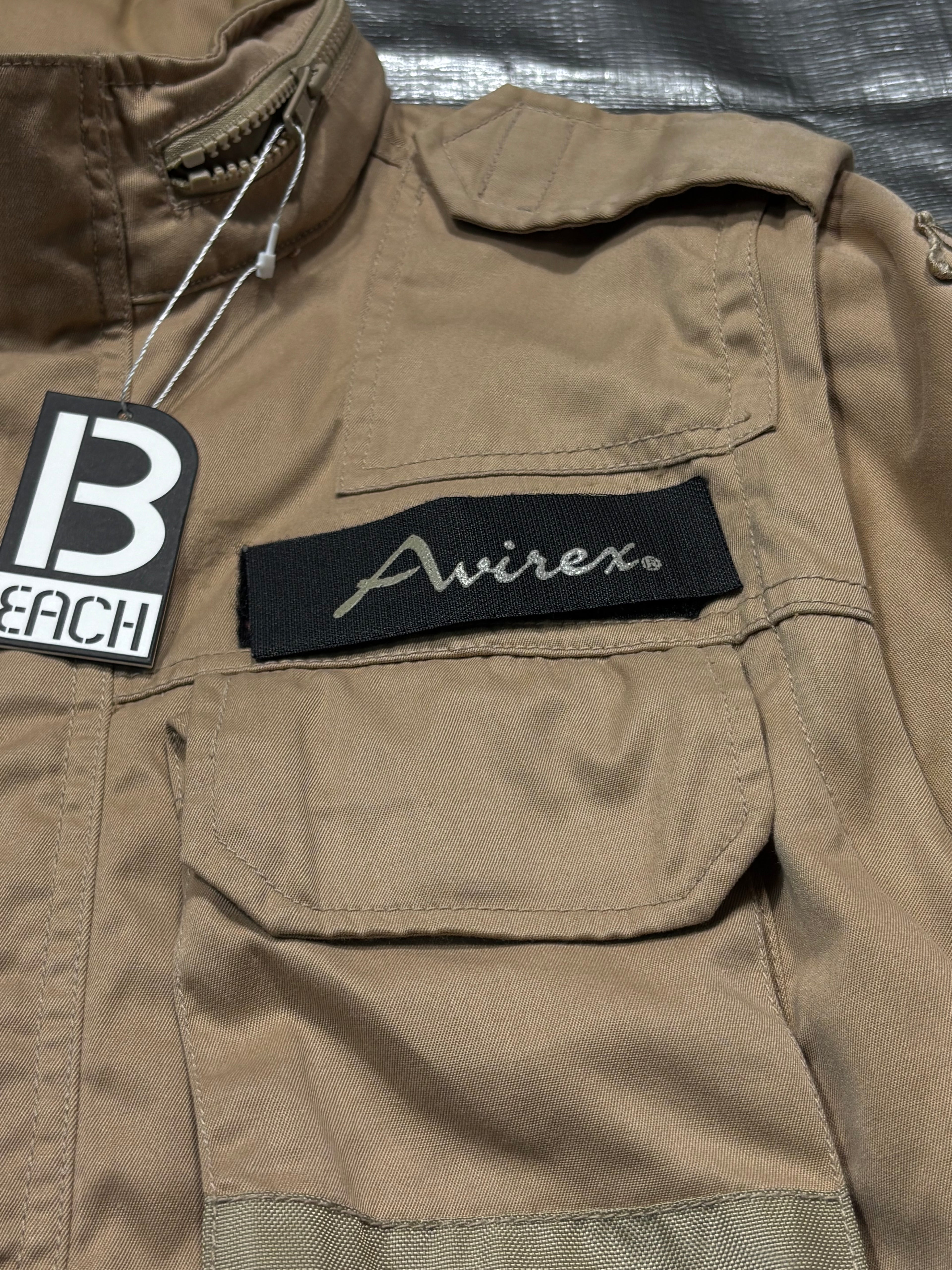 00s Avirex Technical Shirts Beige
