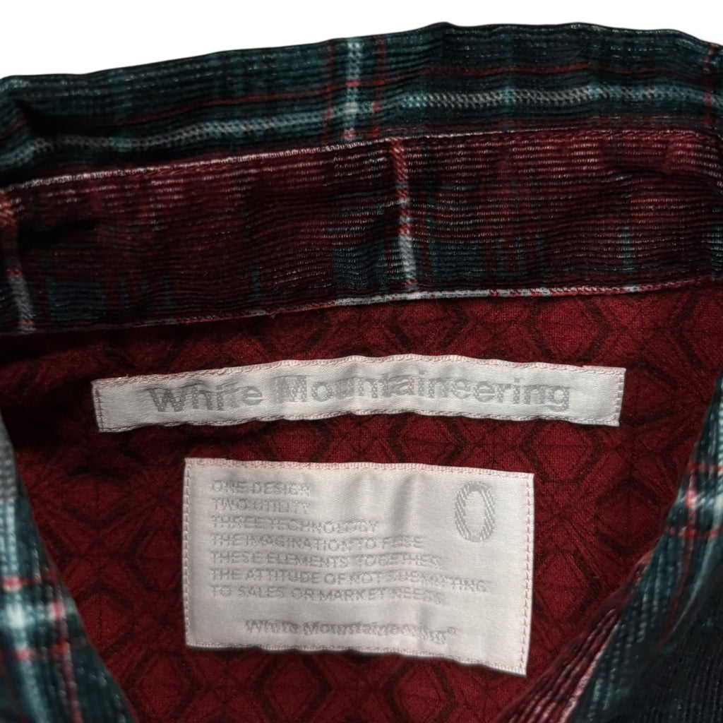 WHITEMOUNTAINEERING 2tone Plaid Flannel shirts
