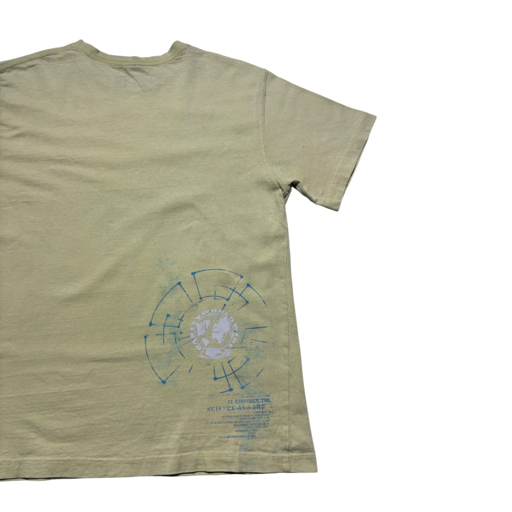00s Oakley earth logo Tee Yellow