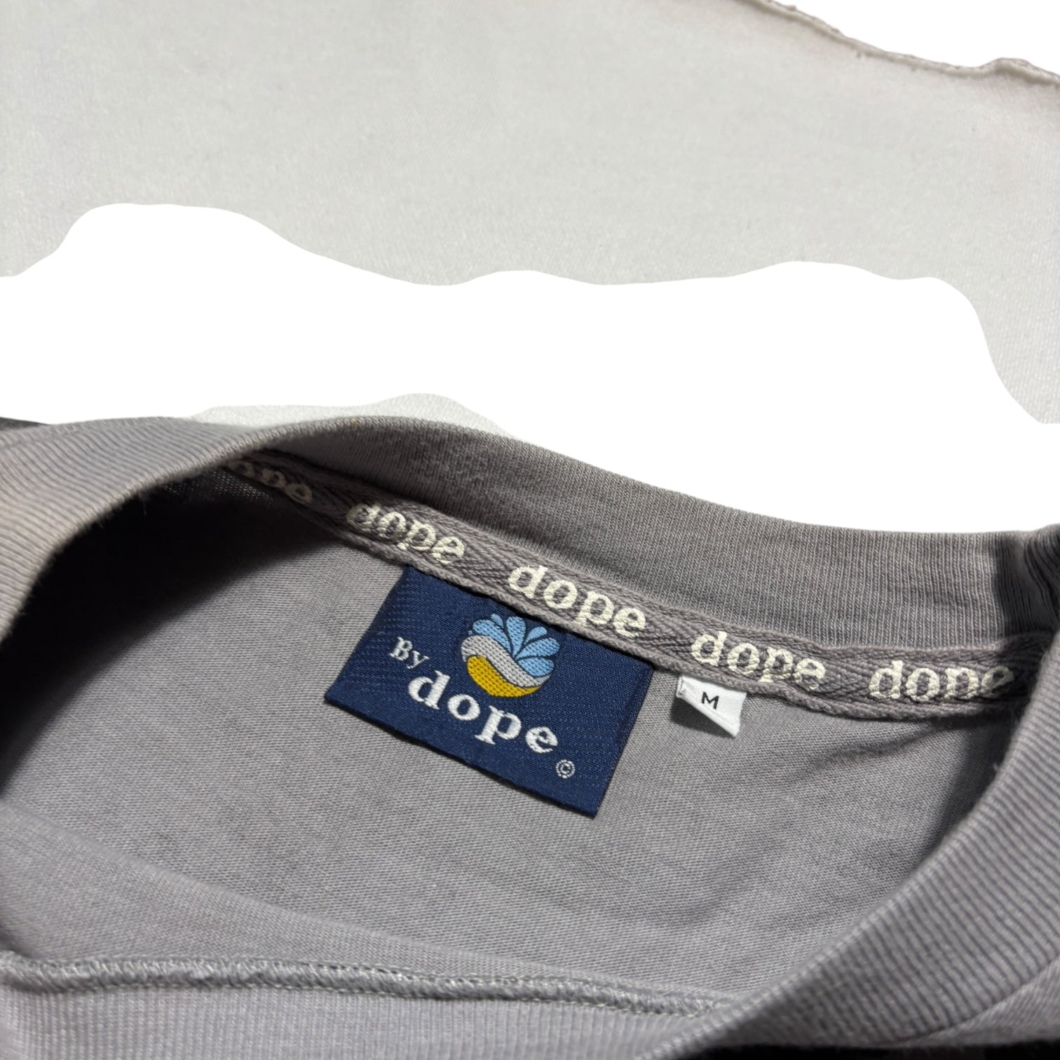 90s Dope UK digital camo Tee grey