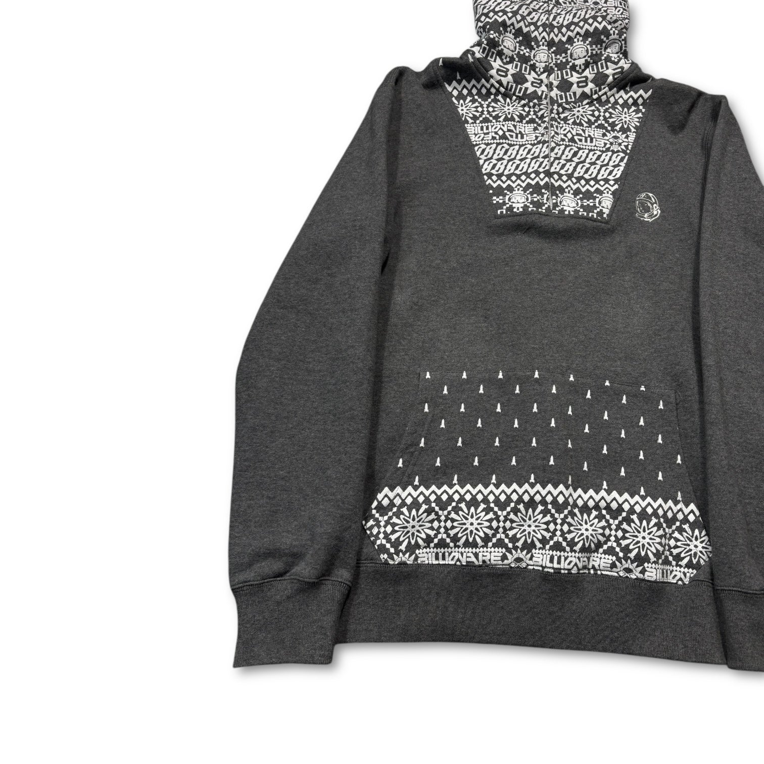 BBC Full Zip Hoodie Grey