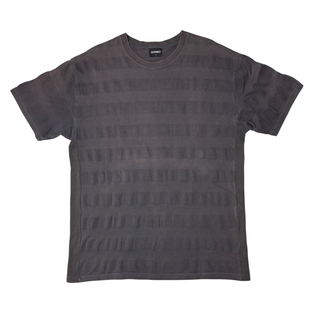 00s G1950 stripe tee grey