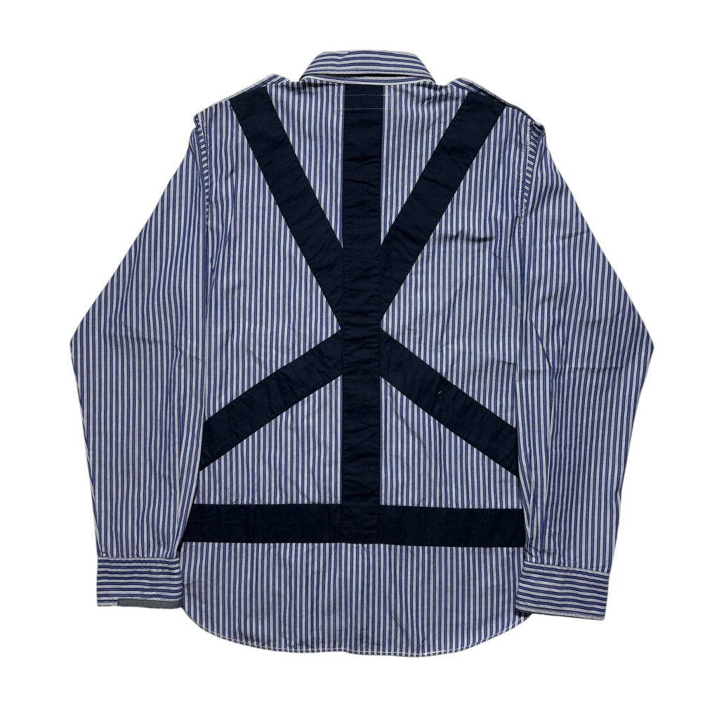 00s NEIGHBORHOOD technical stripe shirts