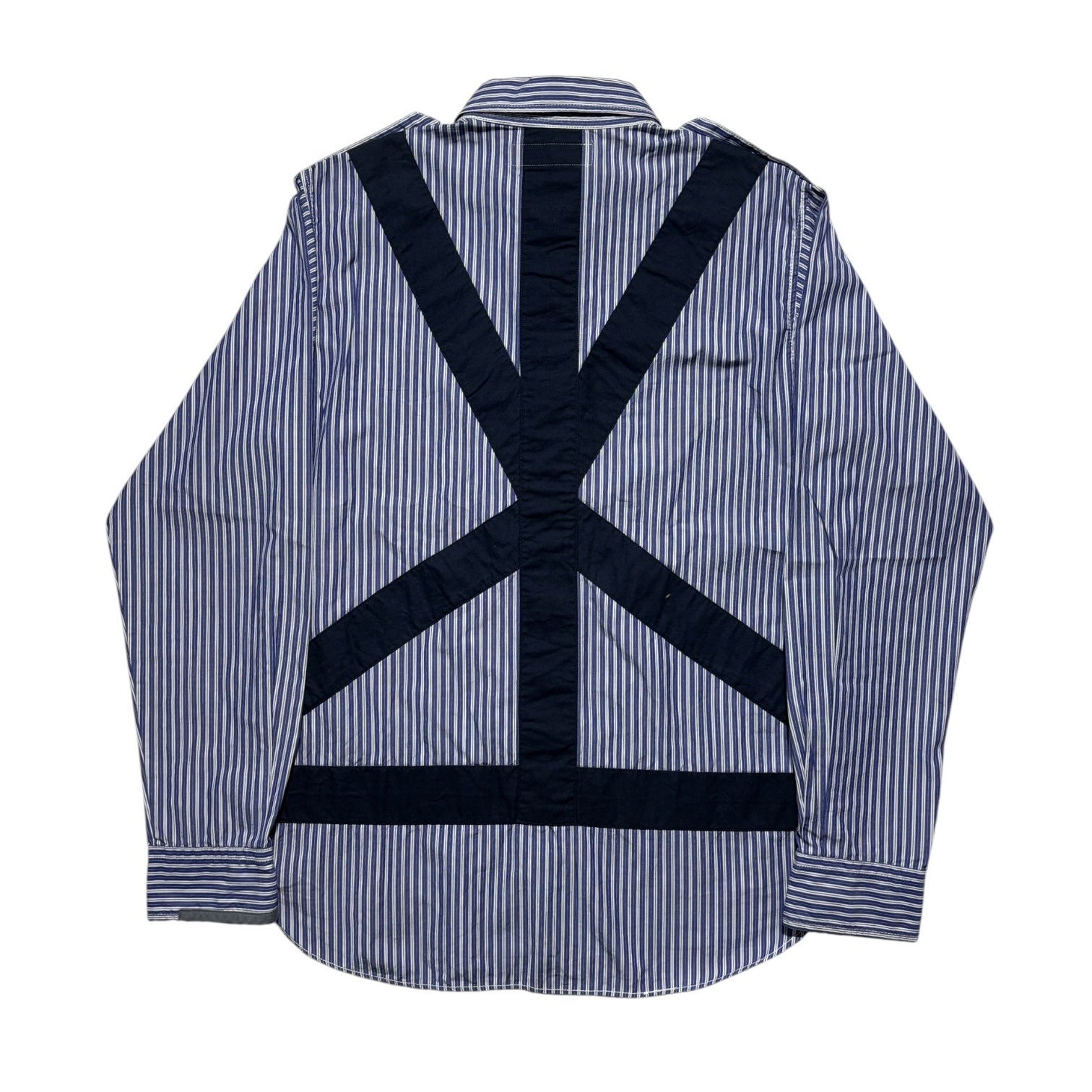 00s NEIGHBORHOOD technical stripe shirts