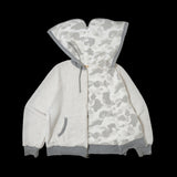 00s BAPE Switched Camouflage Zip Hoodie