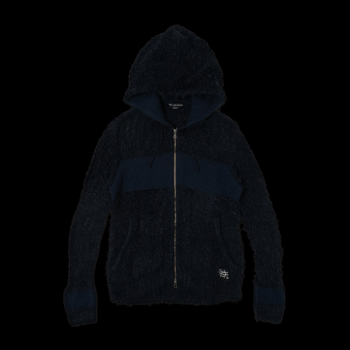 montage Switched Knit Zip Hoodie