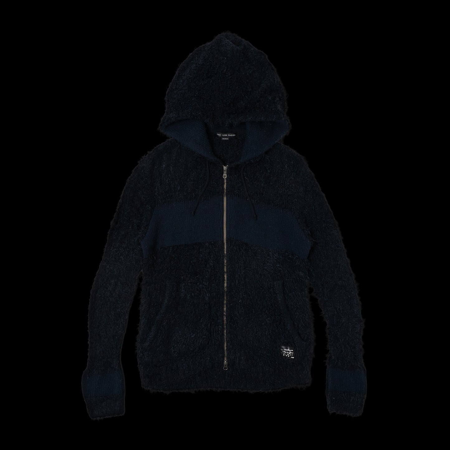 montage Switched Knit Zip Hoodie