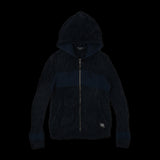 montage Switched Knit Zip Hoodie