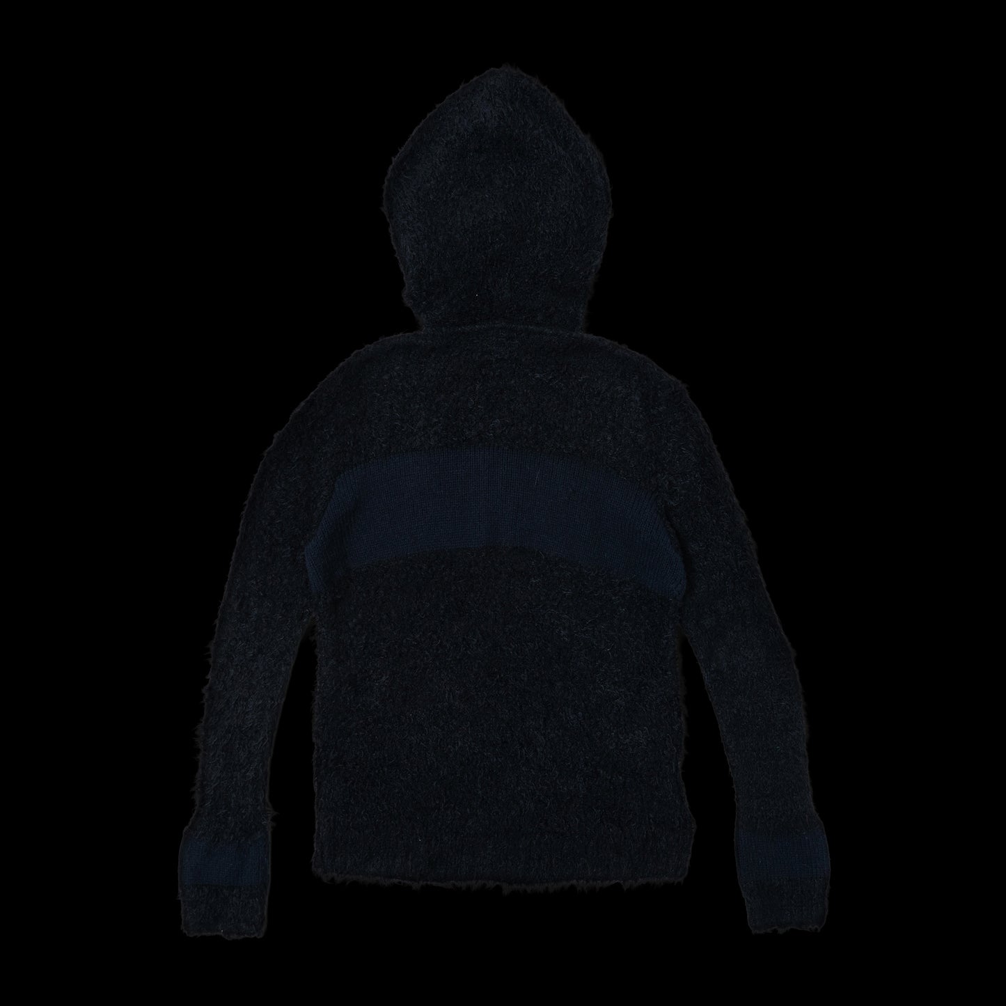 montage Switched Knit Zip Hoodie