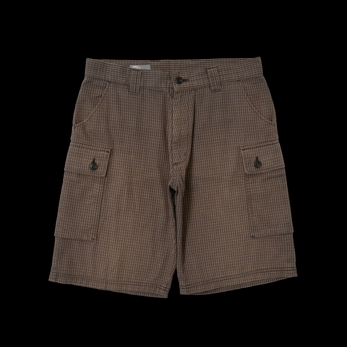 00s Mad Hectic Check Cargo Shorts
