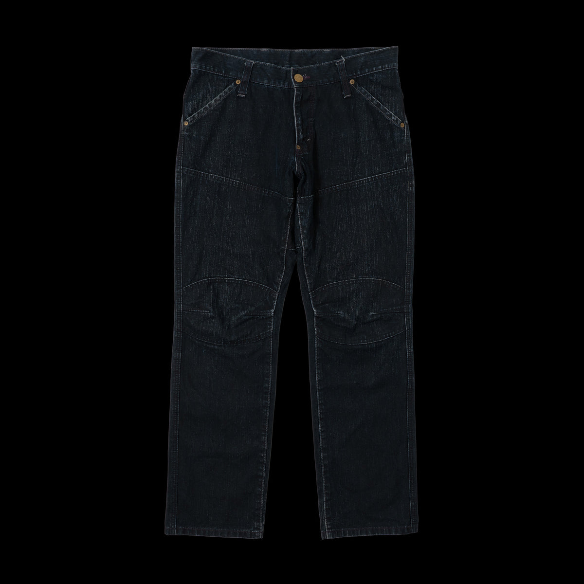 00s Takeo Kikuchi Paint-Coated Jeans
