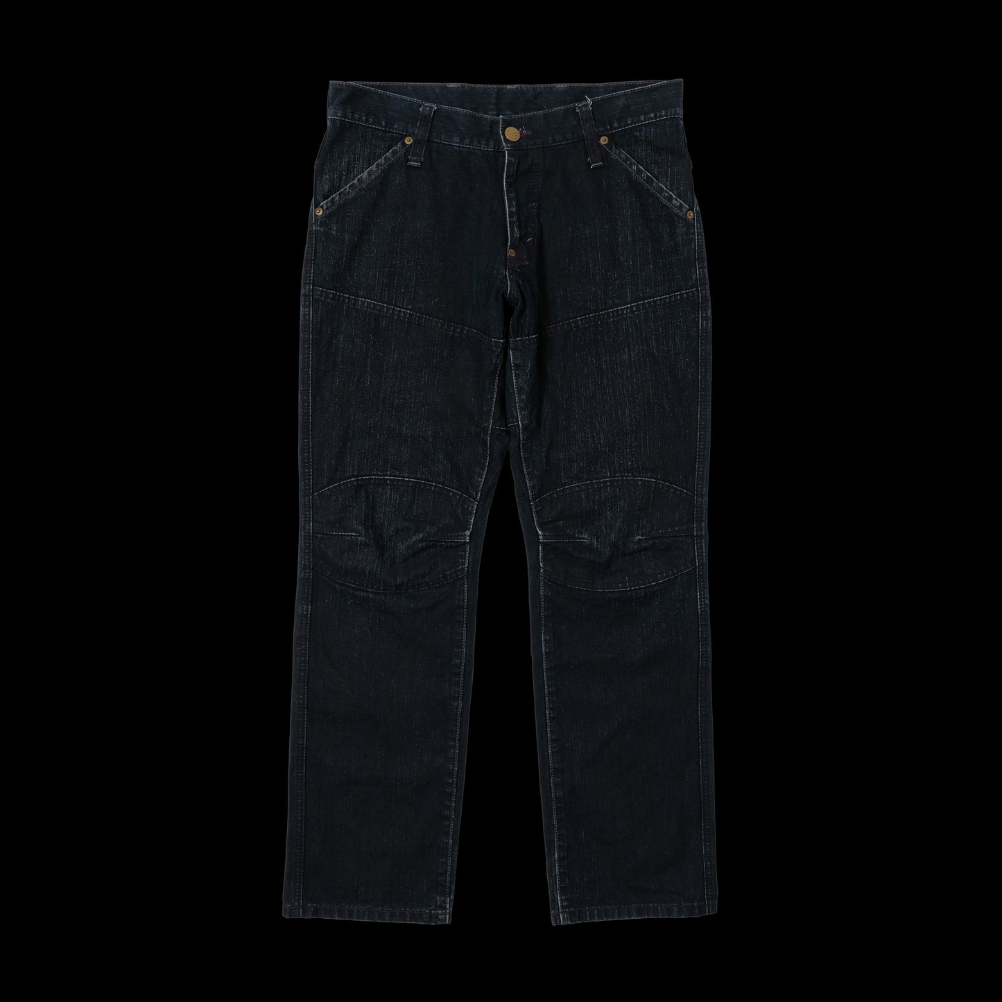 00s Takeo Kikuchi Paint-Coated Jeans