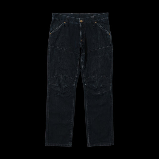 00s Takeo Kikuchi Paint-Coated Jeans