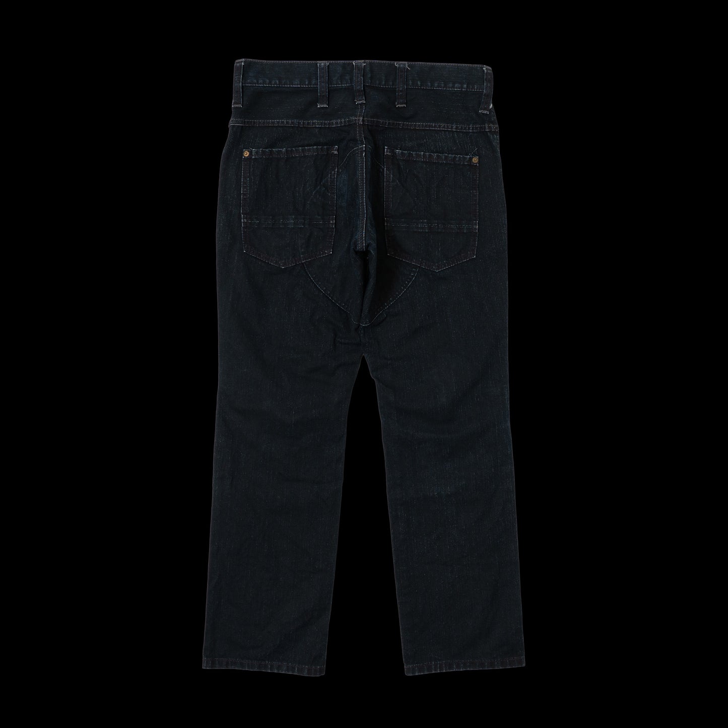00s Takeo Kikuchi Paint-Coated Jeans