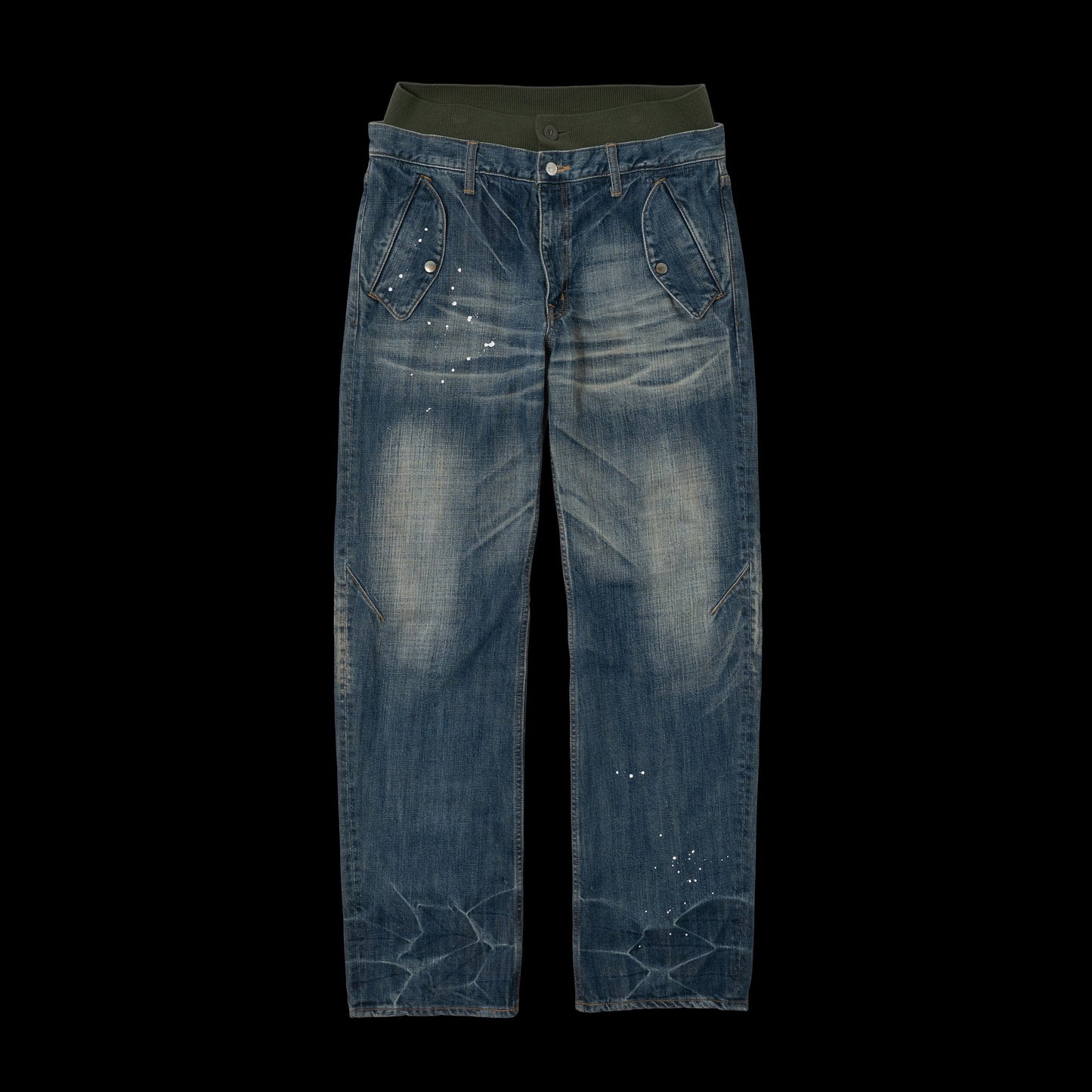 00s SWAGGER Layered Docking Jeans
