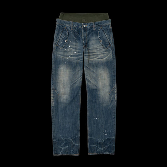 00s SWAGGER Layered Docking Jeans