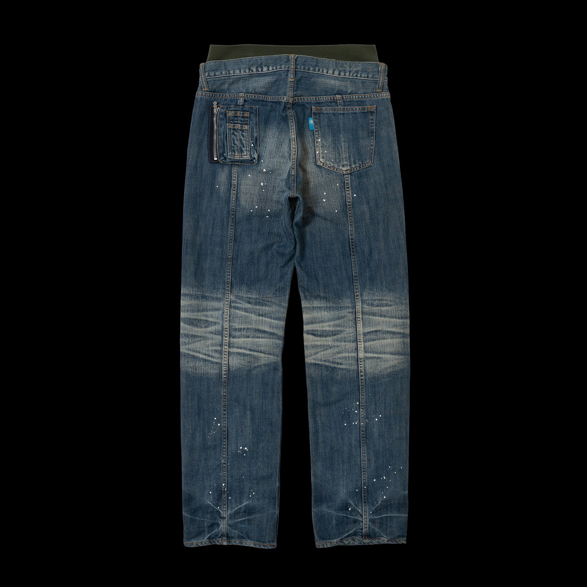 00s SWAGGER Layered Docking Jeans