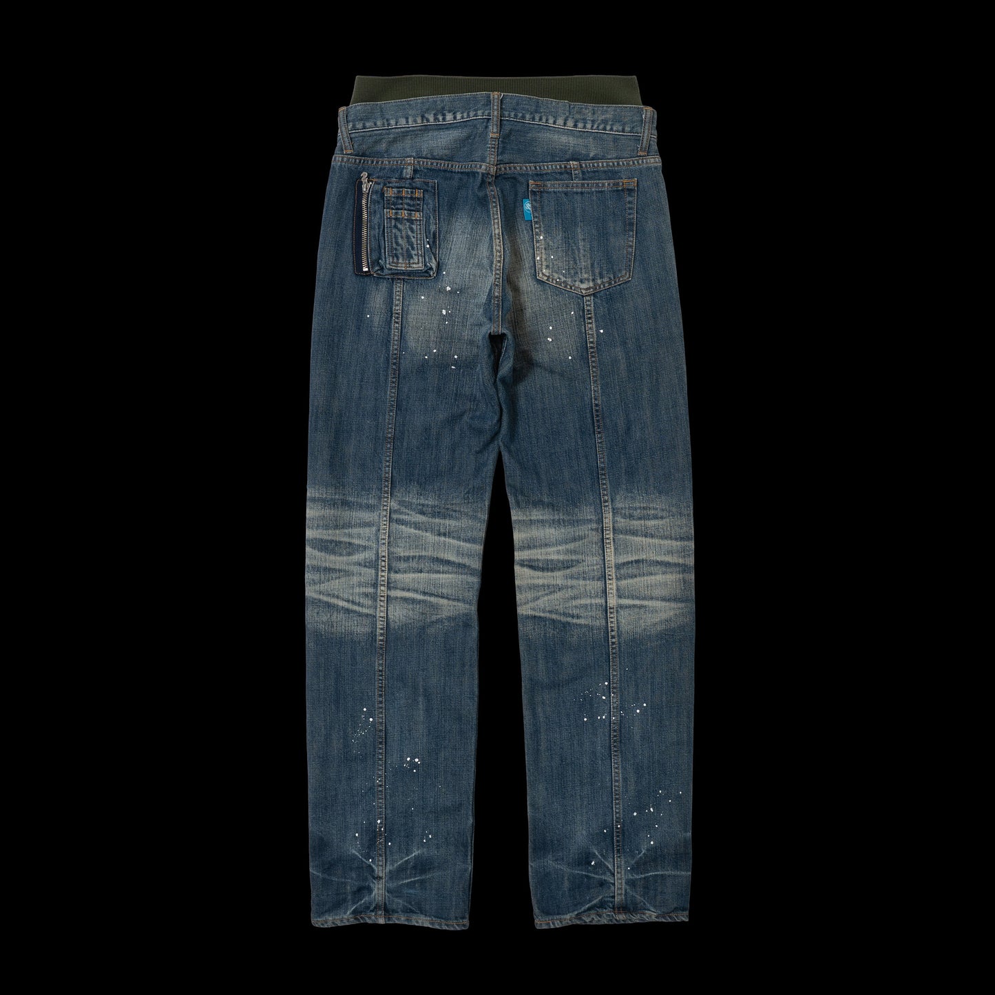 00s SWAGGER Layered Docking Jeans