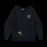PPFM Skull Angel Velour Line Sweatshirt