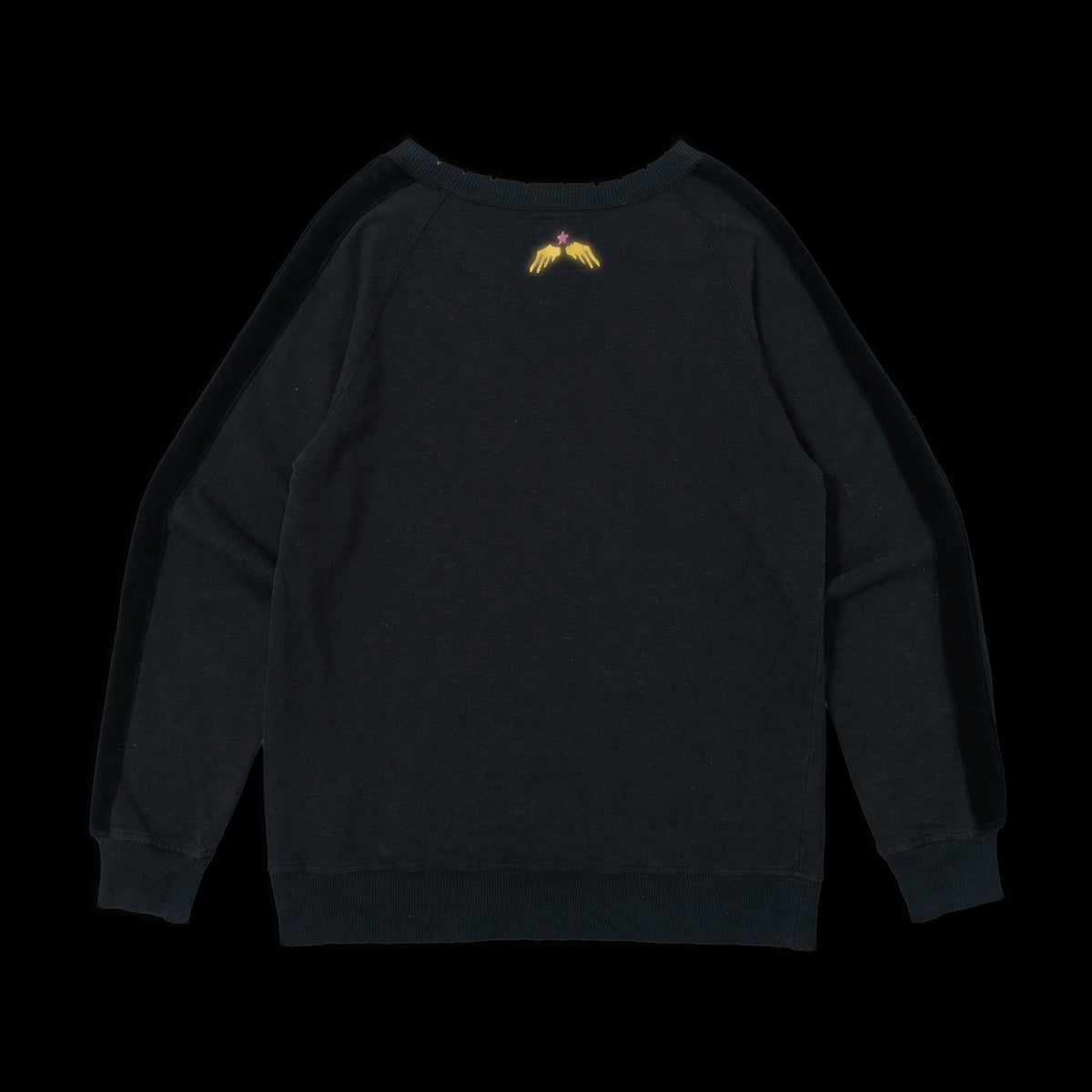 PPFM Skull Angel Velour Line Sweatshirt