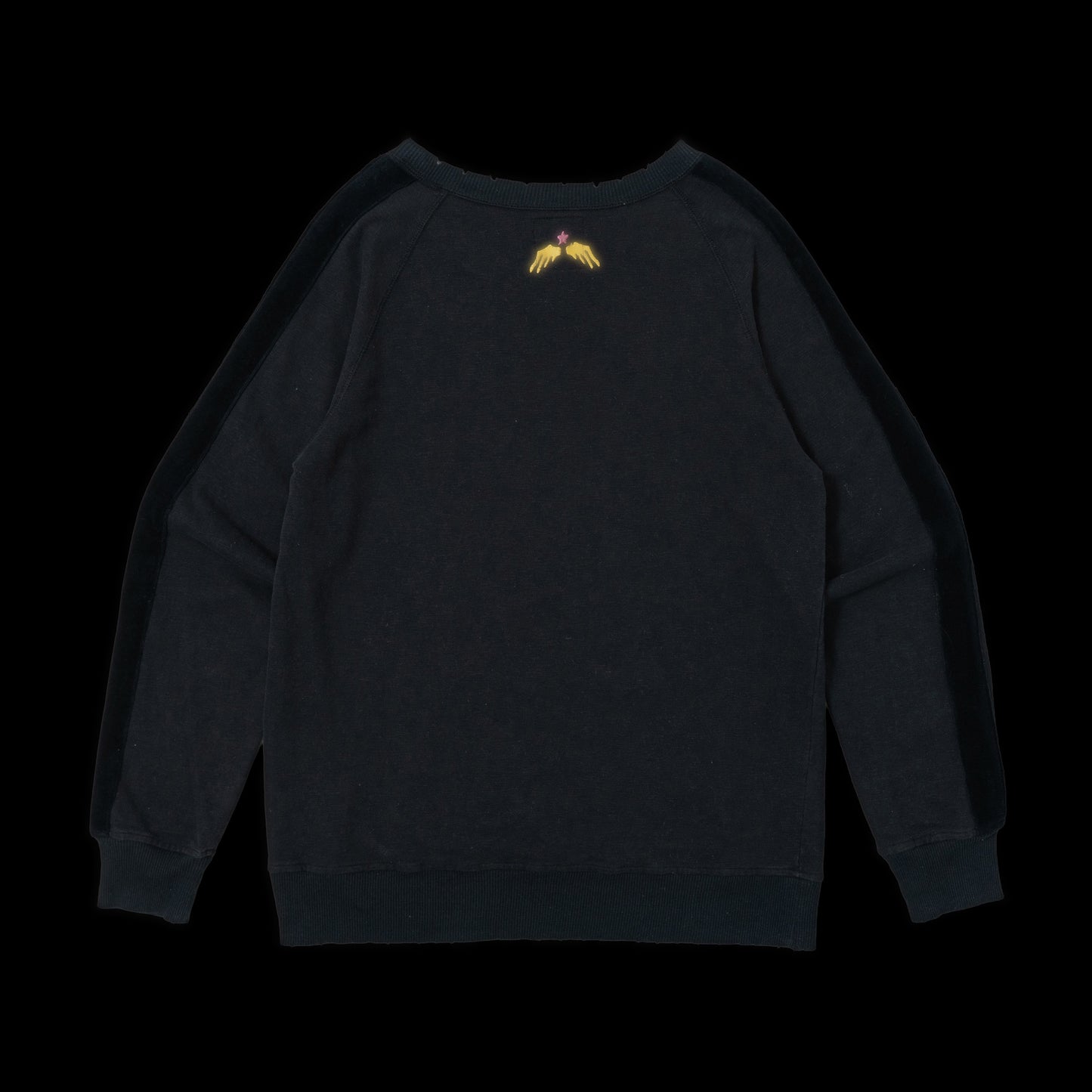 PPFM Skull Angel Velour Line Sweatshirt