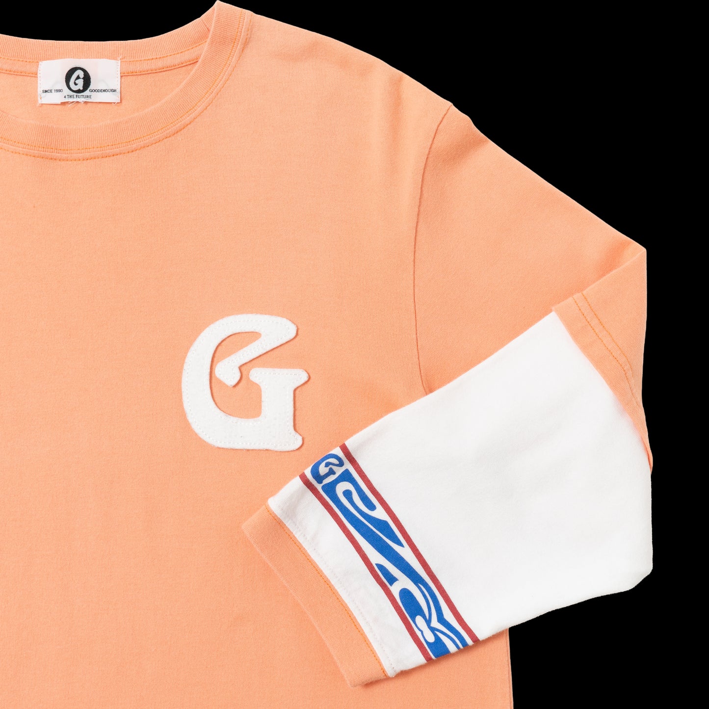 GOODENOUGH Three-Quarter Sleeve Tee