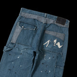 00s montage Docking Painted Jeans