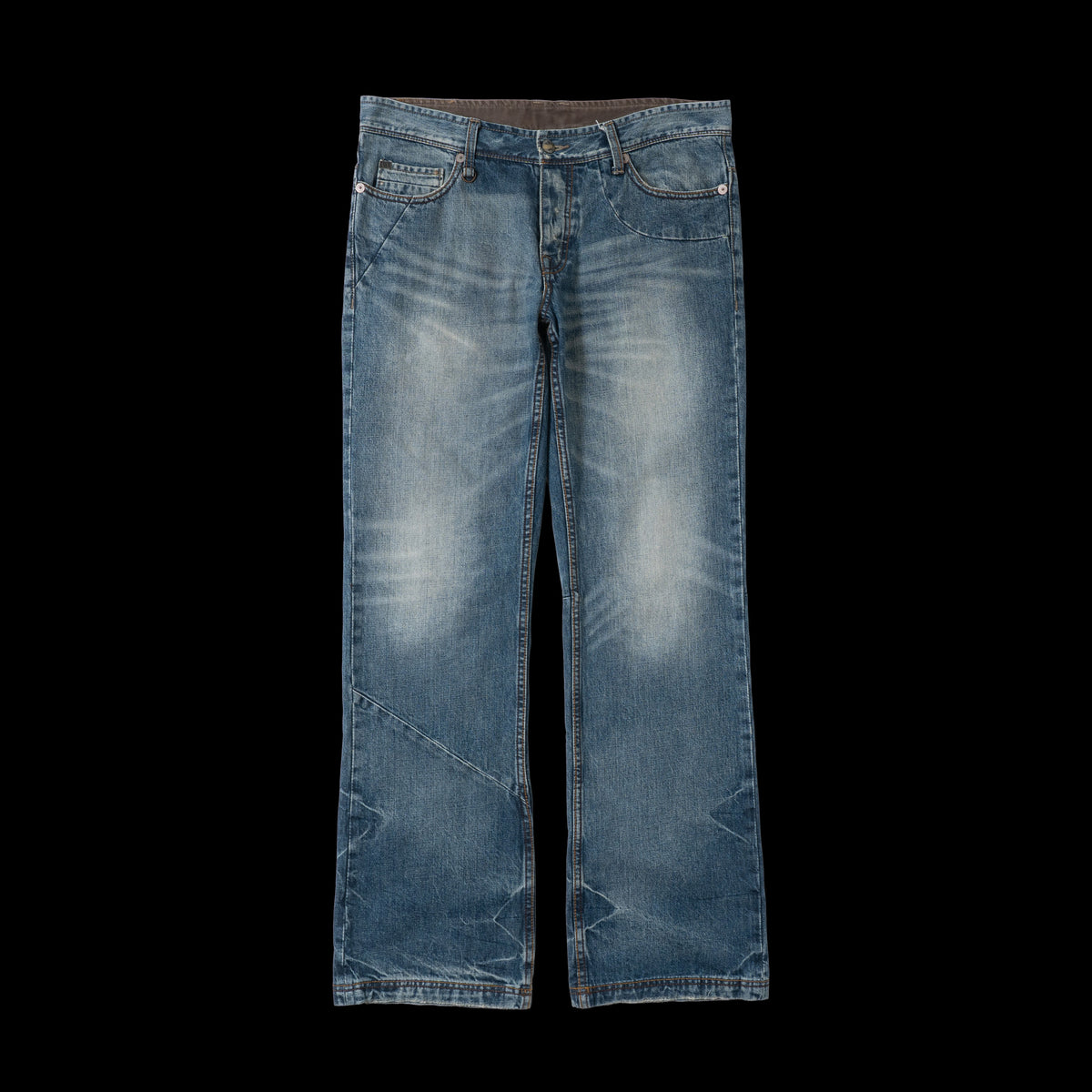 ARMANI EXCHANGE Washed Straight Jeans