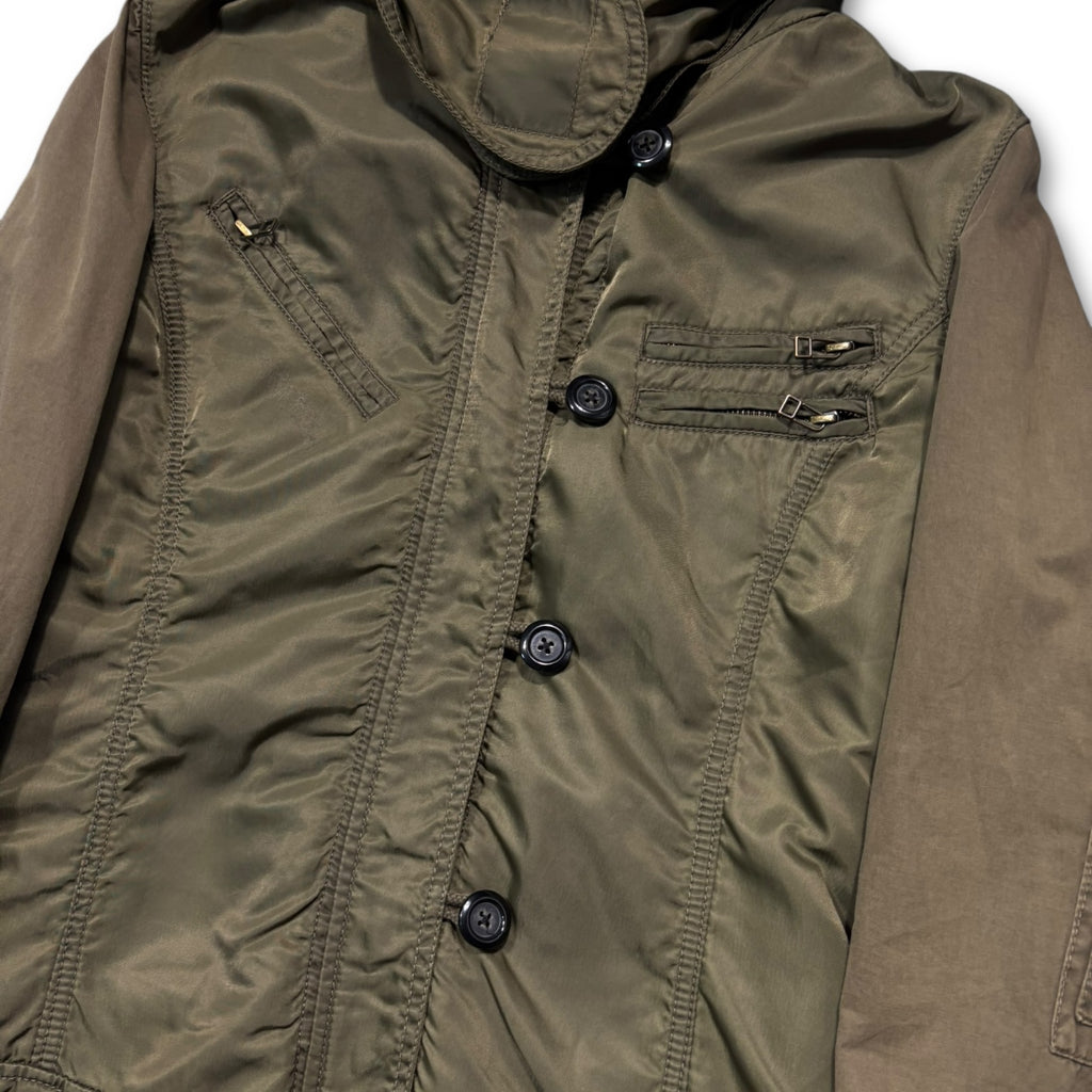 00s Avirex Gimmick Hooded Coat