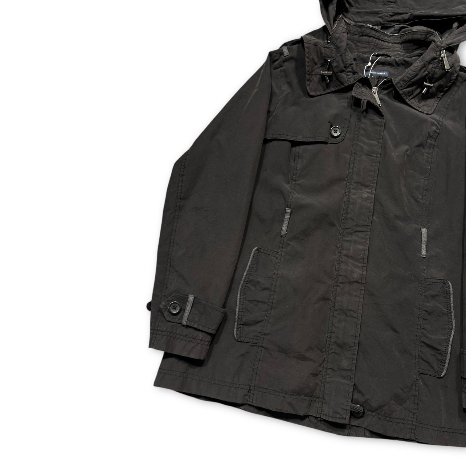 00s Tommy Gimmick Hooded Coat