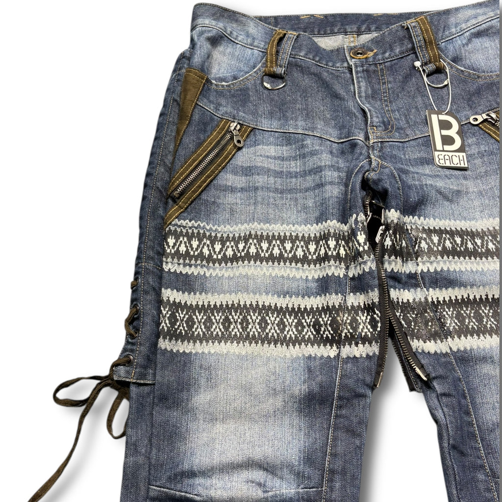 PPFM 2WAY Nordic Parachute Denim Cargo