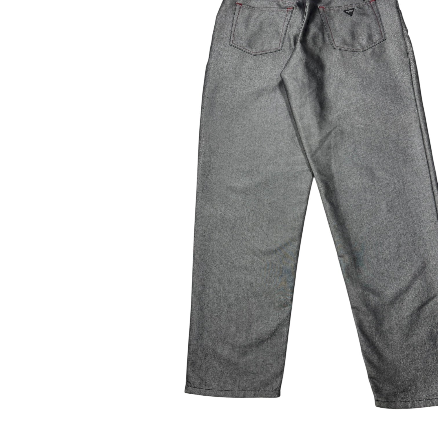 90s Guess silver denim